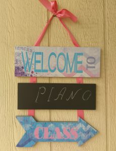 Welcome To Piano Class!